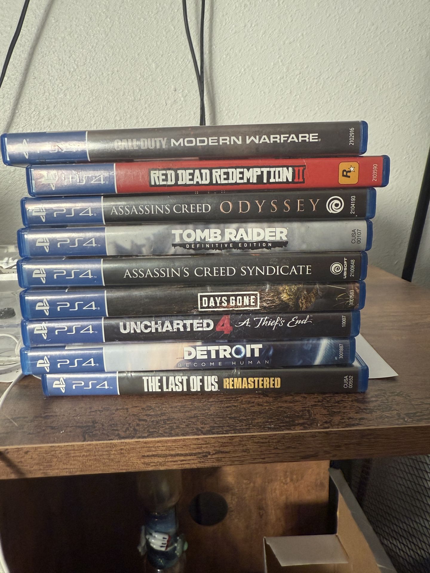 A Small Collection of Ps4 games (ps5 compatible!)