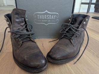 Thursday boots - Tobacco President 9.5 mens