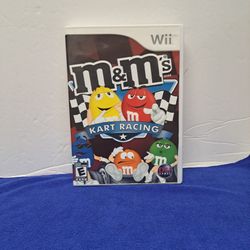 M&M's Kart Racing For Nintendo Wii  No Manual 