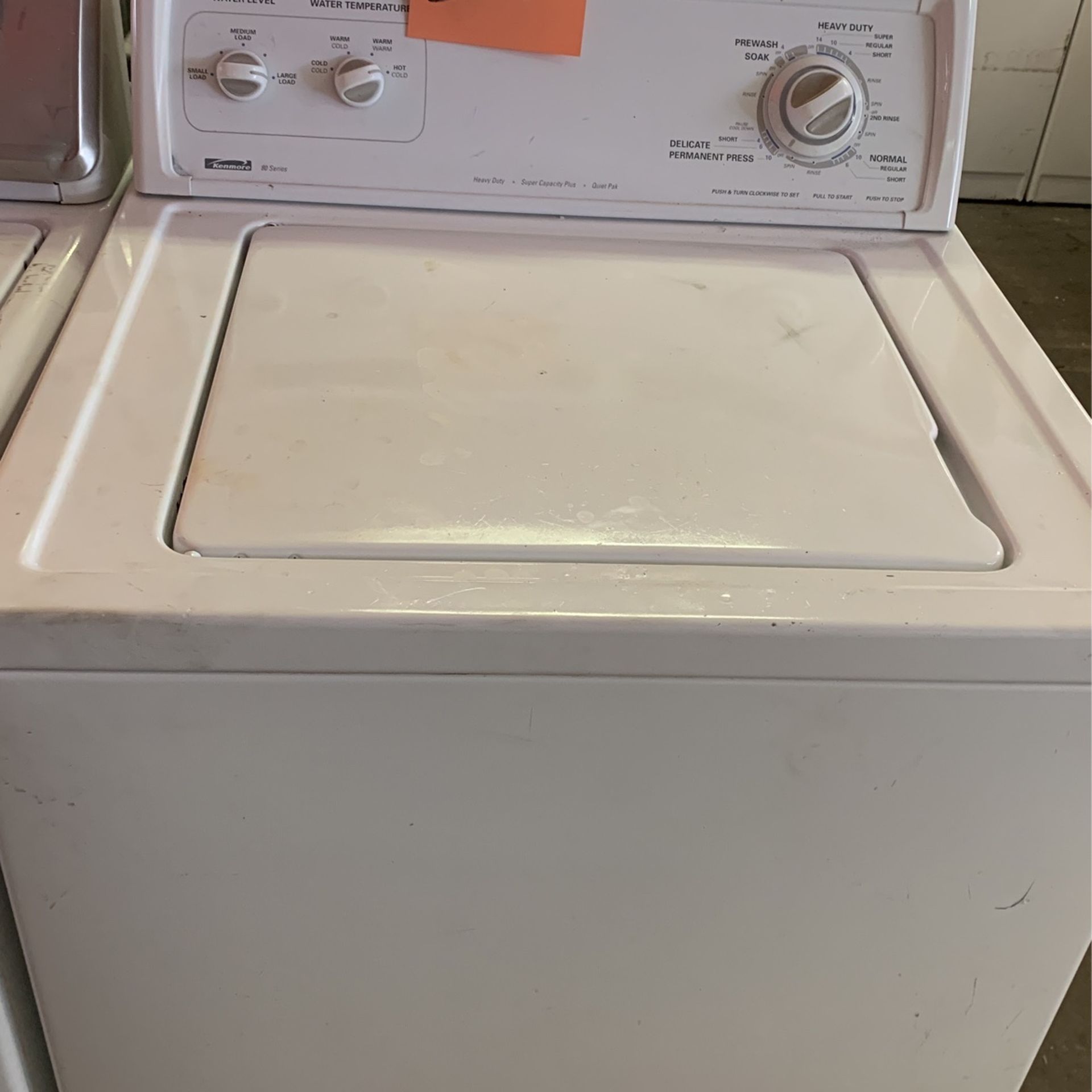 Kenmore Washing Machine Washer White Super Size Excellent .