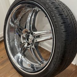 22 Inch Chrome Rims