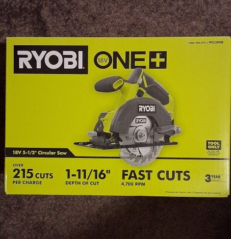 Ryobi 18v Circular Saw