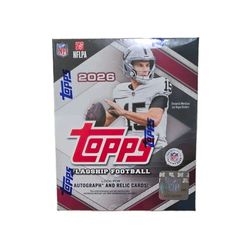 2026 Topps Flagship Football Mega Box! New Factory Sealed! Multiple available!