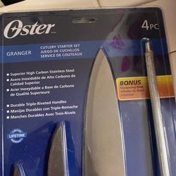 4pc Oyster Cutlery Started Set