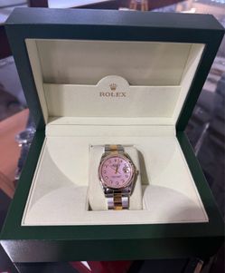 Rolex Oyster Perpetual Date - Two-Tone Rose Gold & Stainless Steel