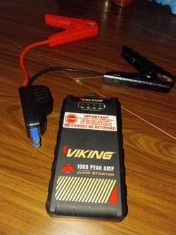 Viking jump starter 1000 peak amp