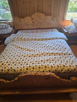 Burlwood Bed