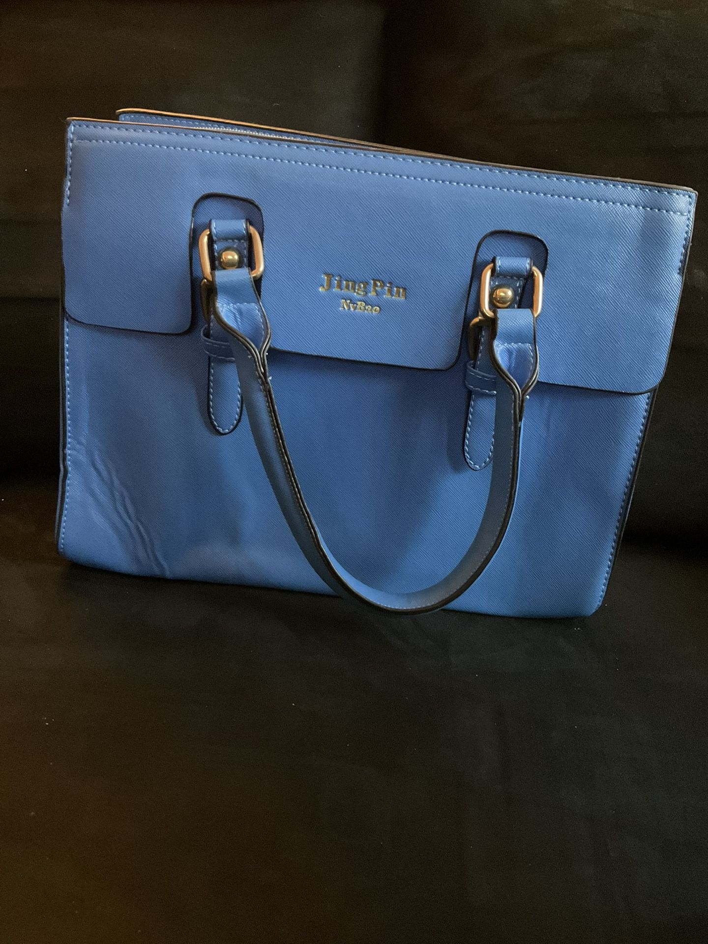 Bright Blue Purse Shoulder Bag