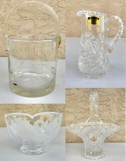 Crystal Decor 4 Pieces
