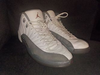 Air Jordan 12 Retro "White/Dark Grey