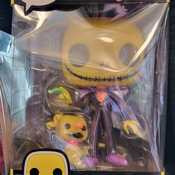 Funko Pop! Jumbo Disney's Nightmare Before Christmas Jack Skellington with Zero #809 vinyl figure