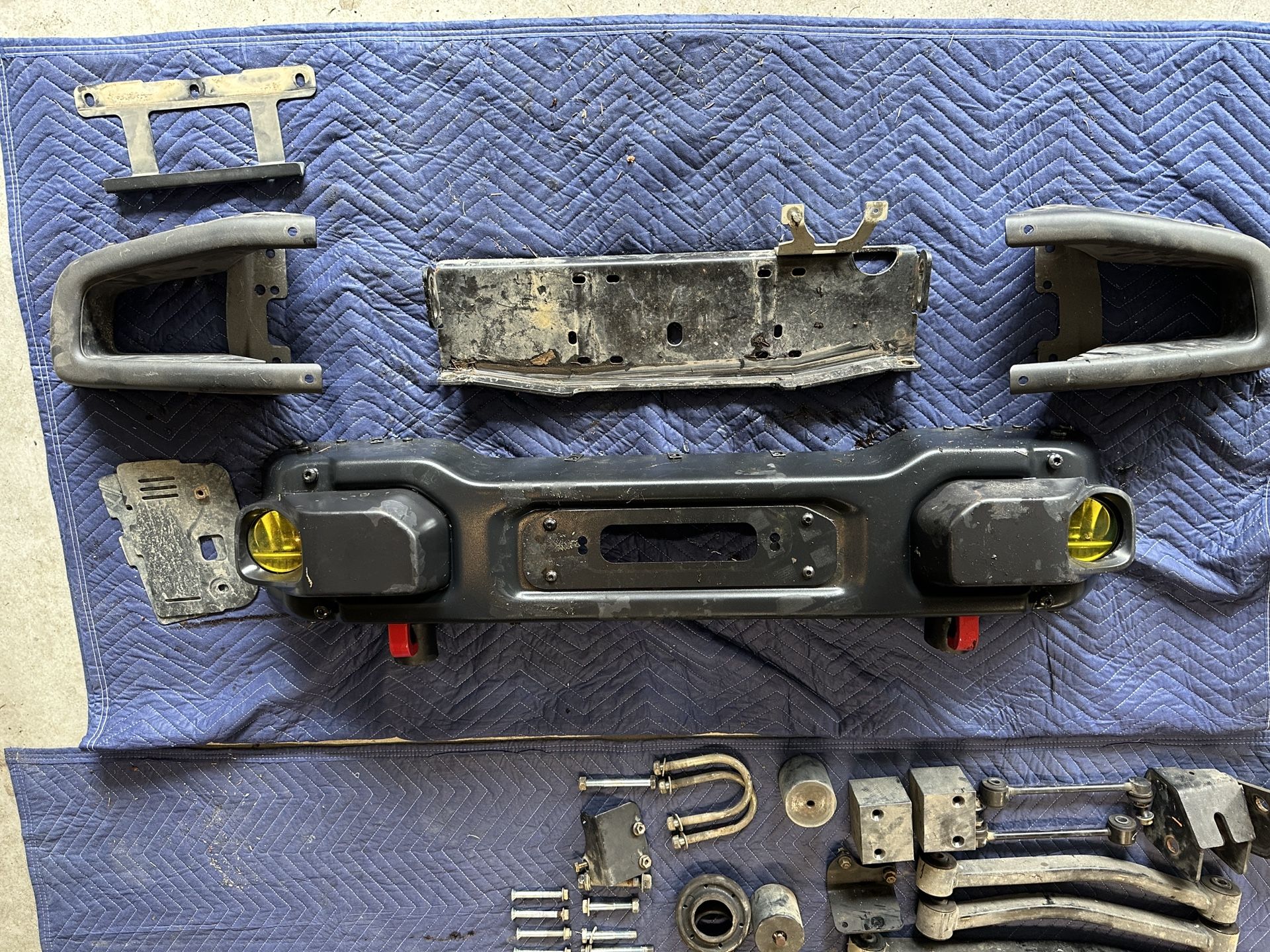 Wrangler JK Front Steel Bumper - Recon - Hard rock X , 10/a,