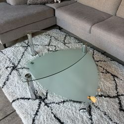 GLASS COFFEE TABLE