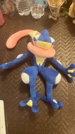Greninja D382 Pokemon Sanei All Star Collection Plush 11"