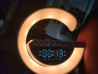BT- 3401 Led  Wireless Bluetooth Speaker.  & CHARGER