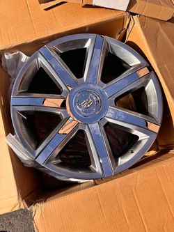 Escalade Platinum style 24” 6x139.7 Wheels Tires 305/35R24 Cadillac Escalade 24x9.5