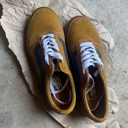 Vans Ward Suede Mesh Golden Brown - Men