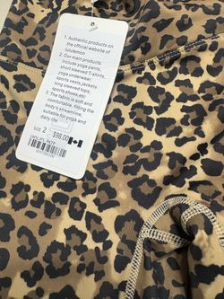 Lululemon Cheetah Print Set