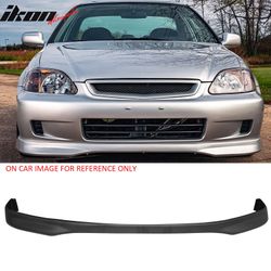 Fits 99-00 Honda Civic CTR Style Front Bumper Lip Chin PU Rough Textured Surface