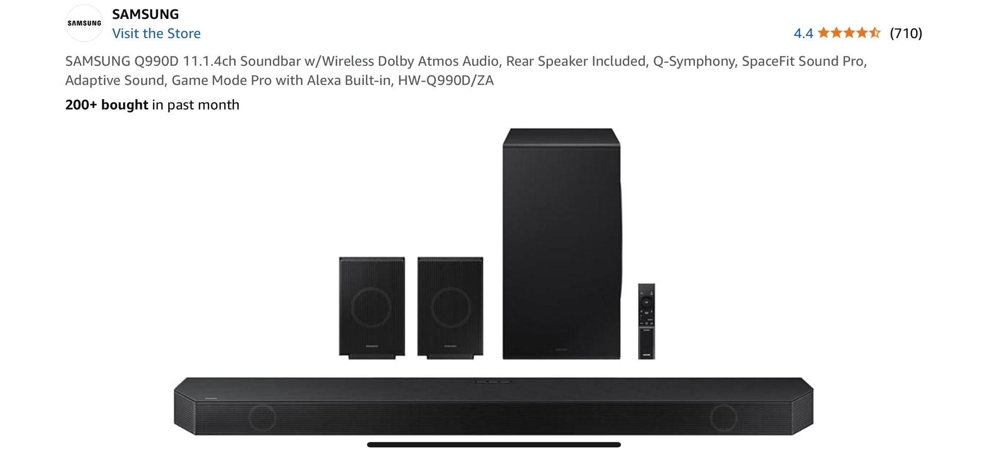 Soundbar Q990OD New