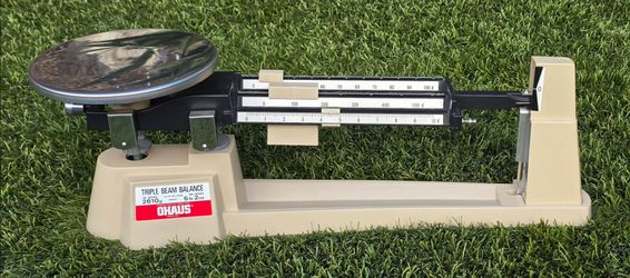 Exc.+ Ohaus Triple Beam Balance Scale 700 Series 2610g - 5lb 2oz