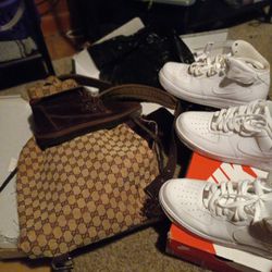 Size 12 Af1s Ready To Get The Authentic Gucci Materials On Them