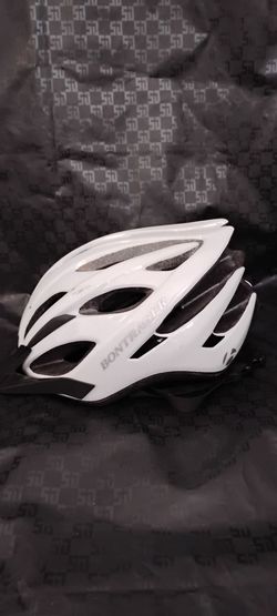 Bontrager Solstice Cycling Helmet White & Black Adult Size W/ Visor Bike Trek