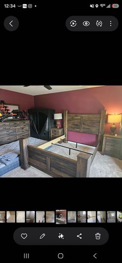 Queen bed