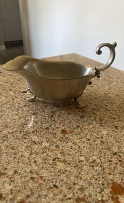 Pewter Gravy Boat