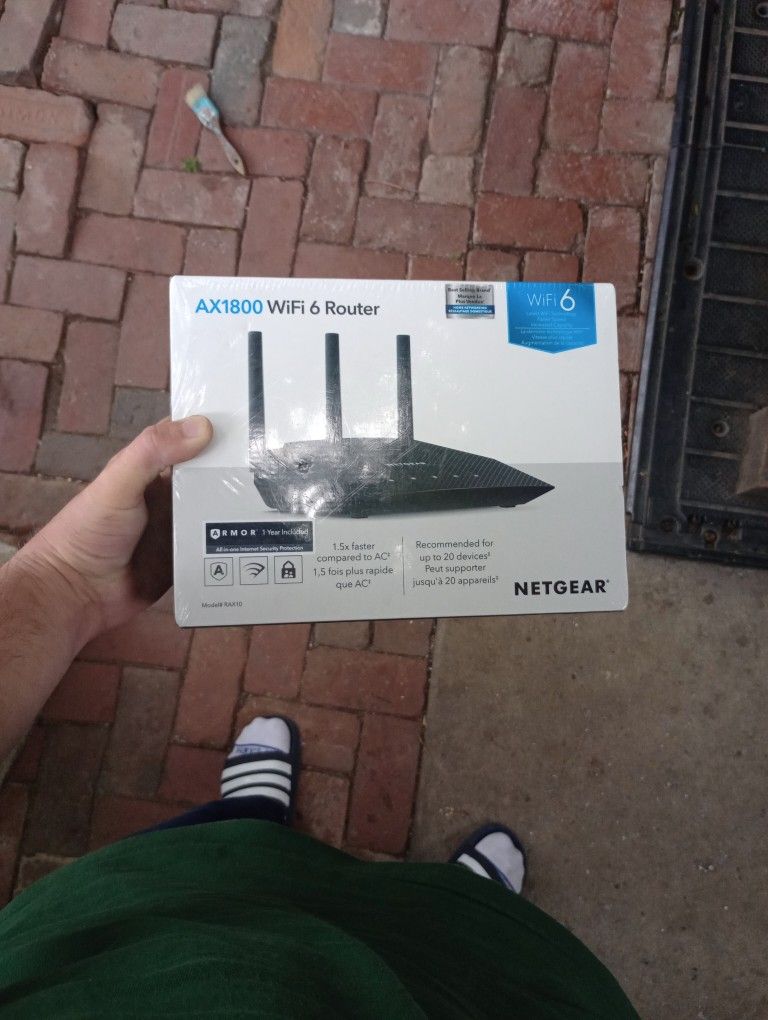 NETGEAR AX1800 WIFI 6 Router