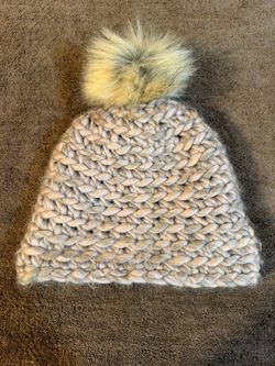Universal Thread Chunky Knit Beanie - Fleece Lined