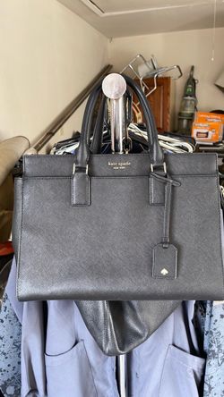 Kate Spade New York Black Saffiano Tote Bag