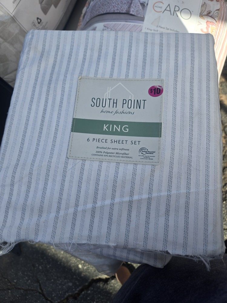 South Point King Size (6 Piece Sheet Set)