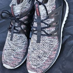 Adidas Mens Tubular Nova PK BB8409 Gray/Pink Running Shoes Sneakers Size 10.5