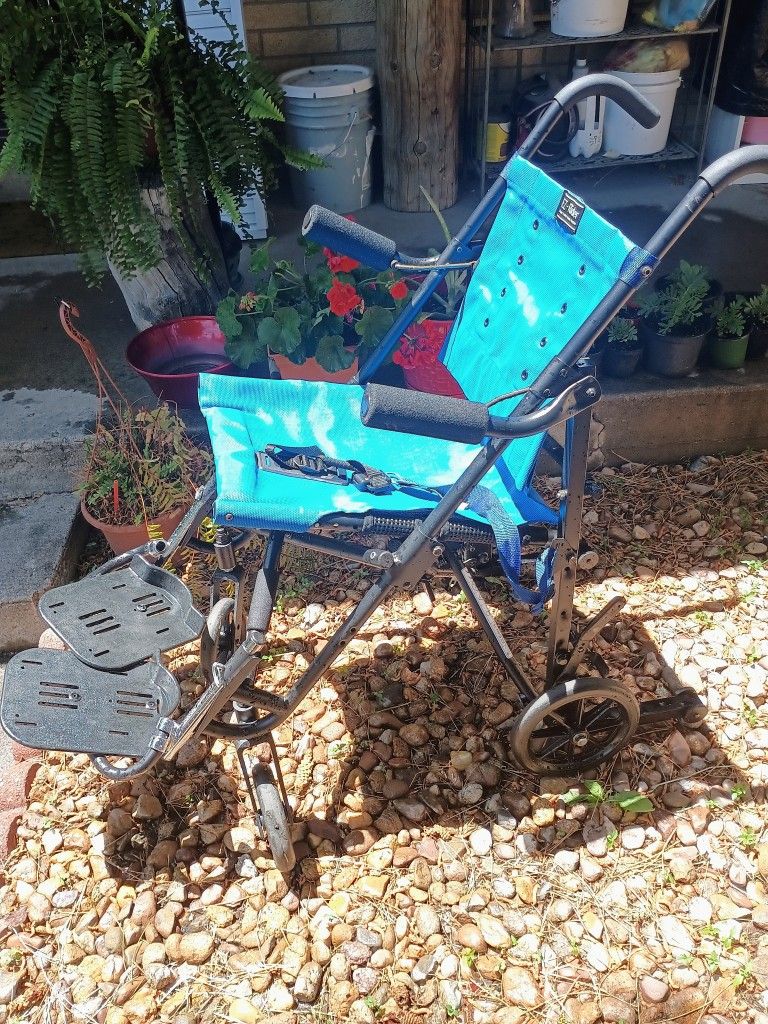 Convaid Crusier 10 Stroller Adaptive special Need Stroller Used Blue.