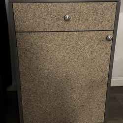 Salon Styling Station Cabinet / Barber Storage Cabinet