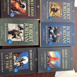 Wheel Of Time Books (6)