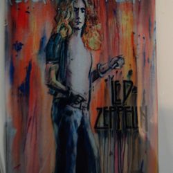 Robert Plant From Led Zeppelin Keychain 