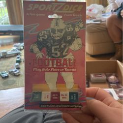sportz dice football