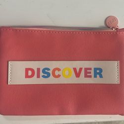 Pink Discover Makeup Bag