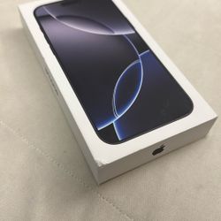 iPhone 16 Pro Max 256 Box