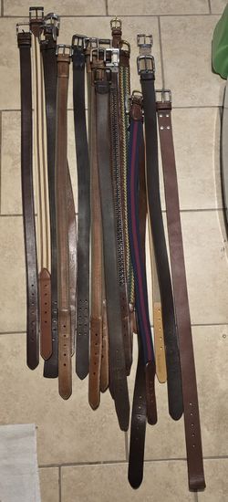 18 assorted belts *** Check out the full description