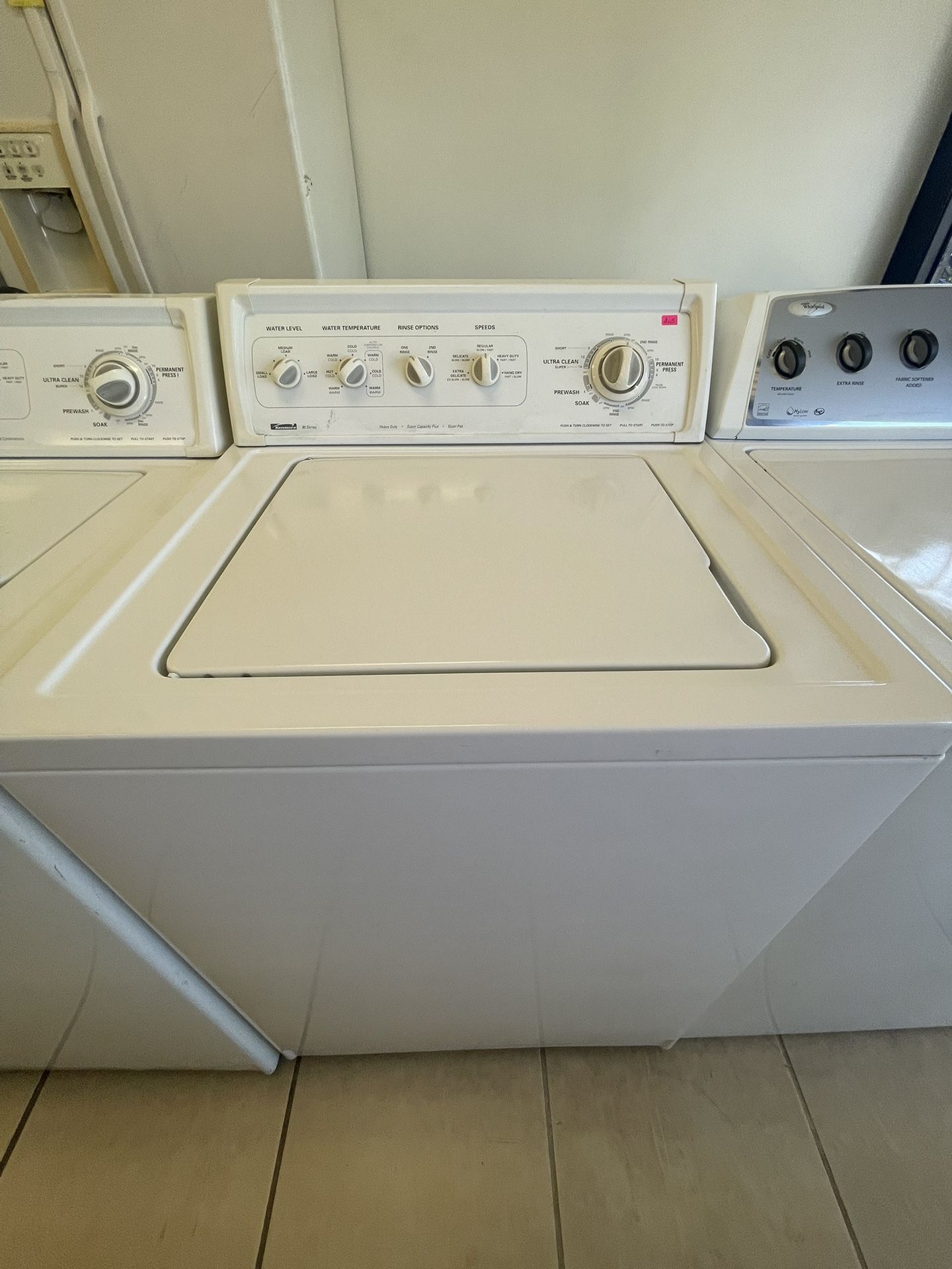 KENMORE TOP LOAD WASHER WHITE