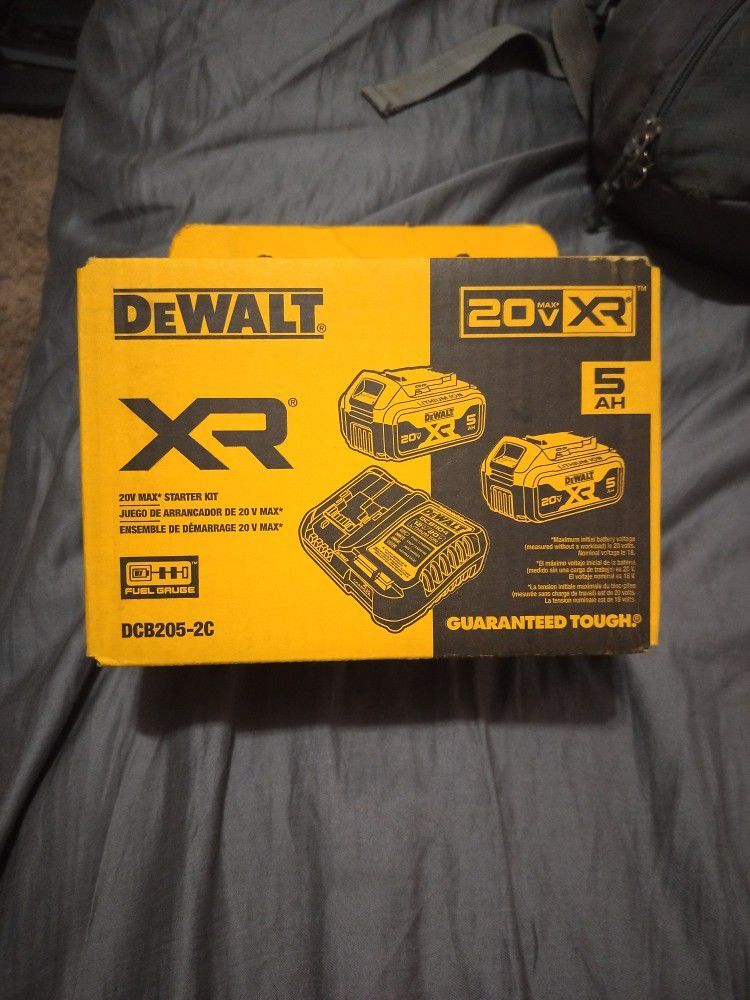 Brand New!!!! DEWALT XR Batteries. Unopened Box. 