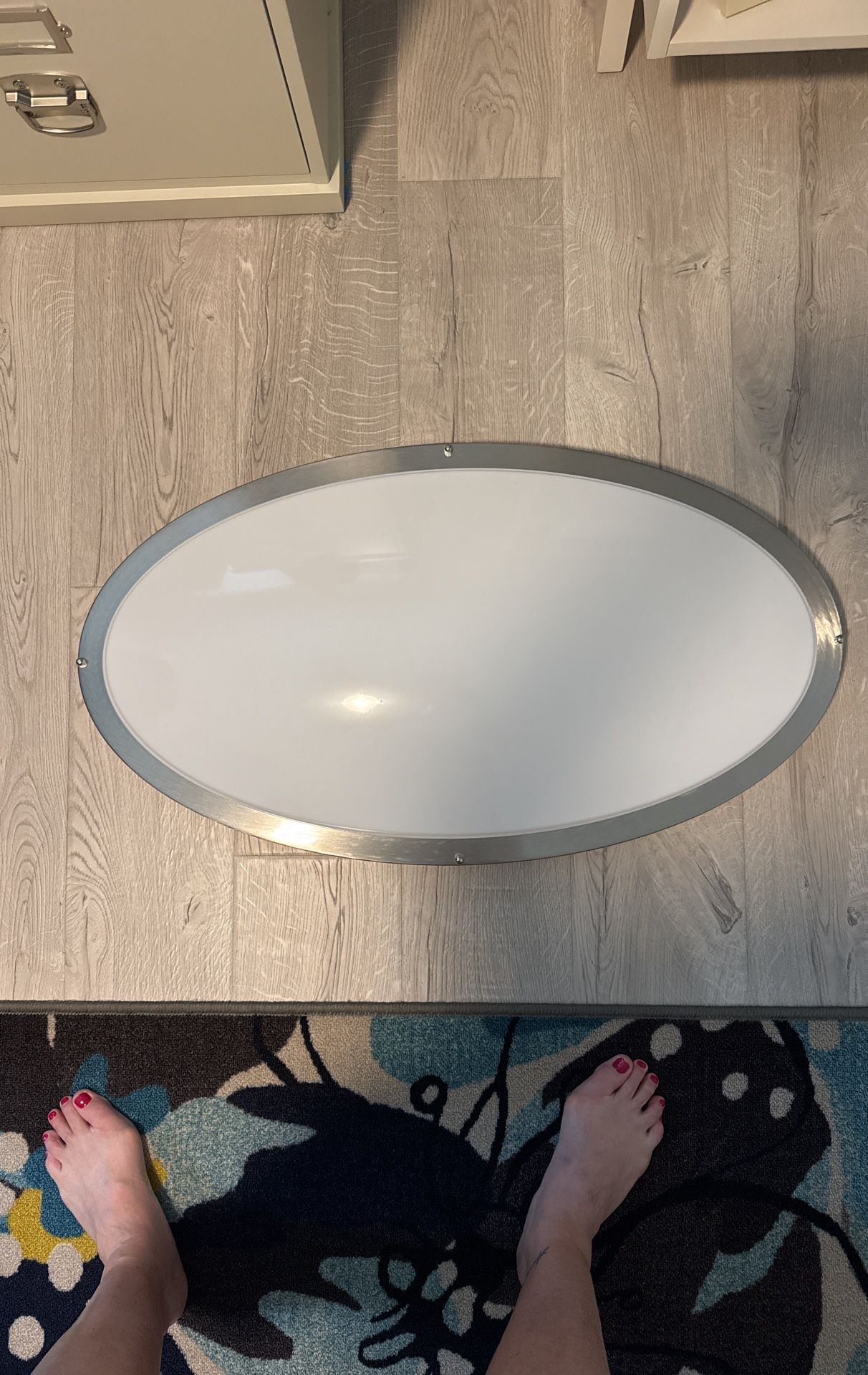 LED Oval 2-Ring Ceiling light