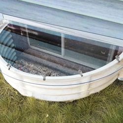 5323: Basement Window Well Covers Outside, Heavy-Duty Egress Window Well Cover Clear, All-Weather Against Debris, UV Resistant, Tear-Resistant, Waterp