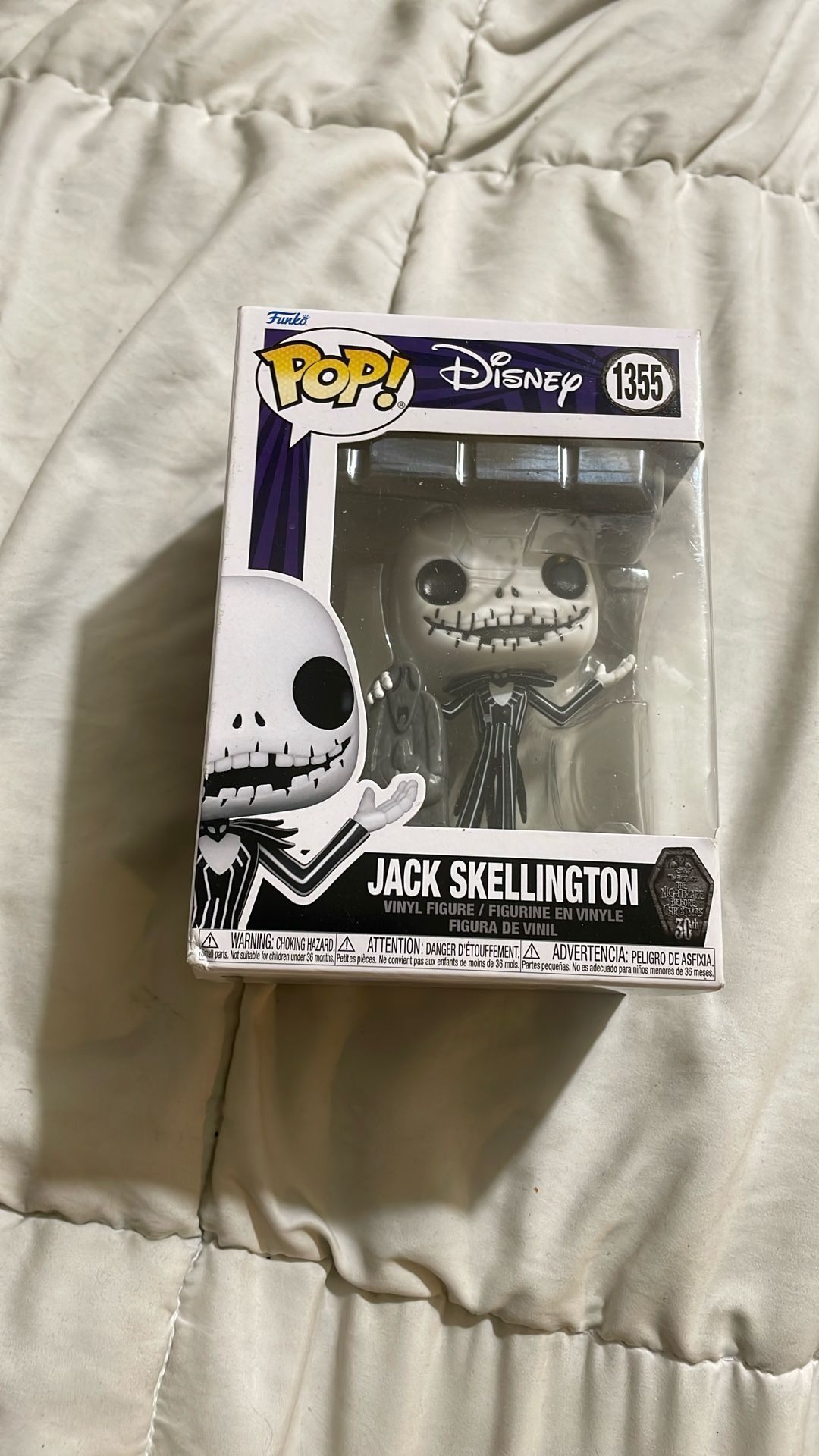 FUNKO POP 1355 Jack Skellington [nightmare Before Christmas]