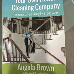 How to start your own house cleaning company book