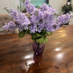 Lilac Silk Flower Arrangement 