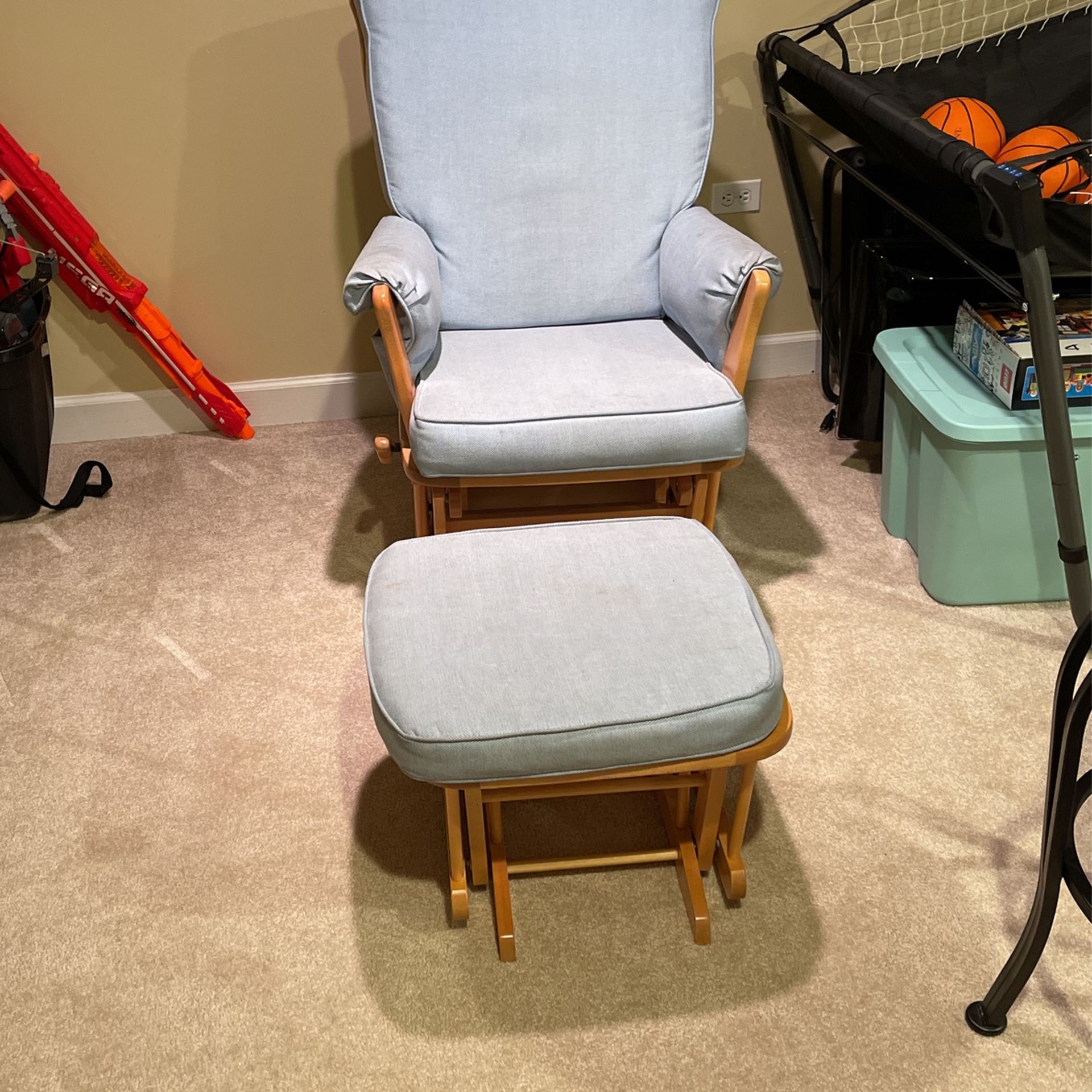 Glider Style Rocking Chair